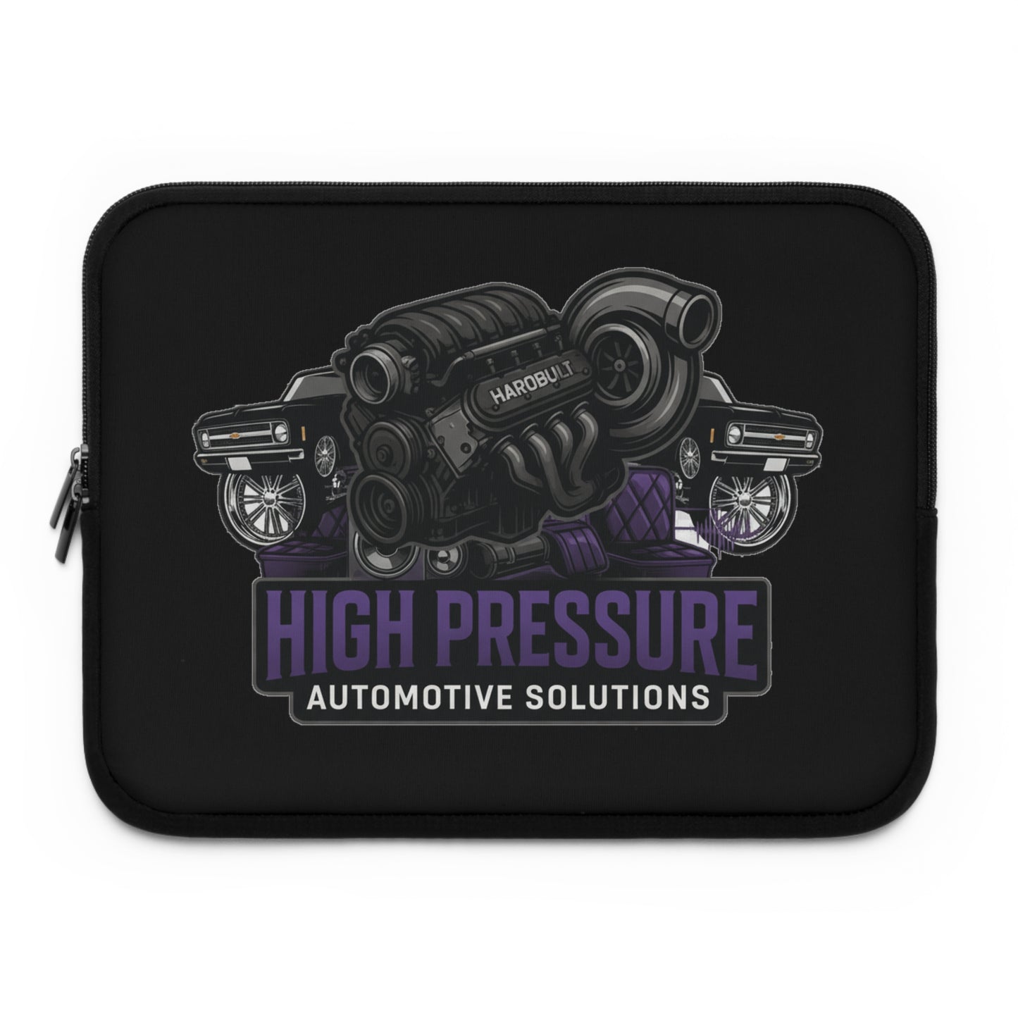 High Pressure Automotive Laptop Sleeve - Perfect for Car Lovers, Gifts for Mechanics, Tech Accessories, Stylish Protection for Devices