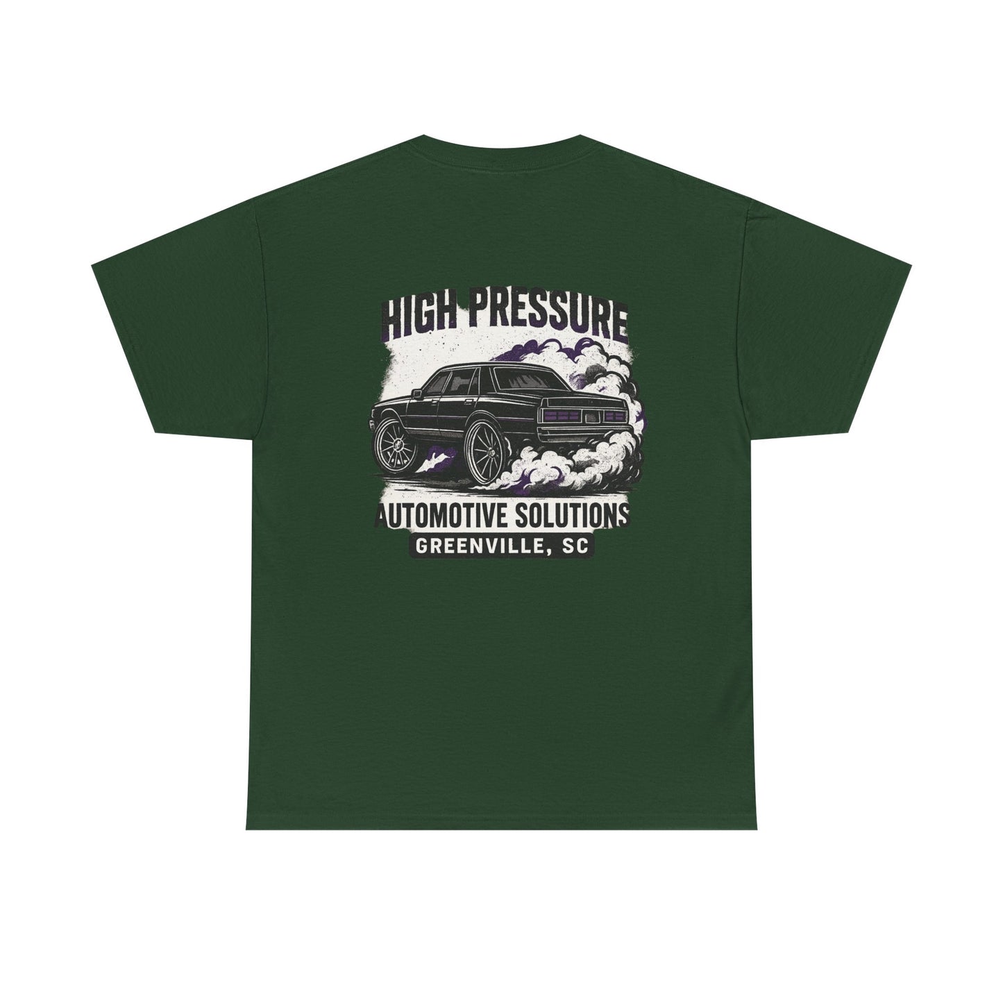 Automotive Graphic Tee - High Pressure Solutions, Car Enthusiast Shirt, Unisex Heavy Cotton Tee, Gift for Mechanics, Vintage Auto Style