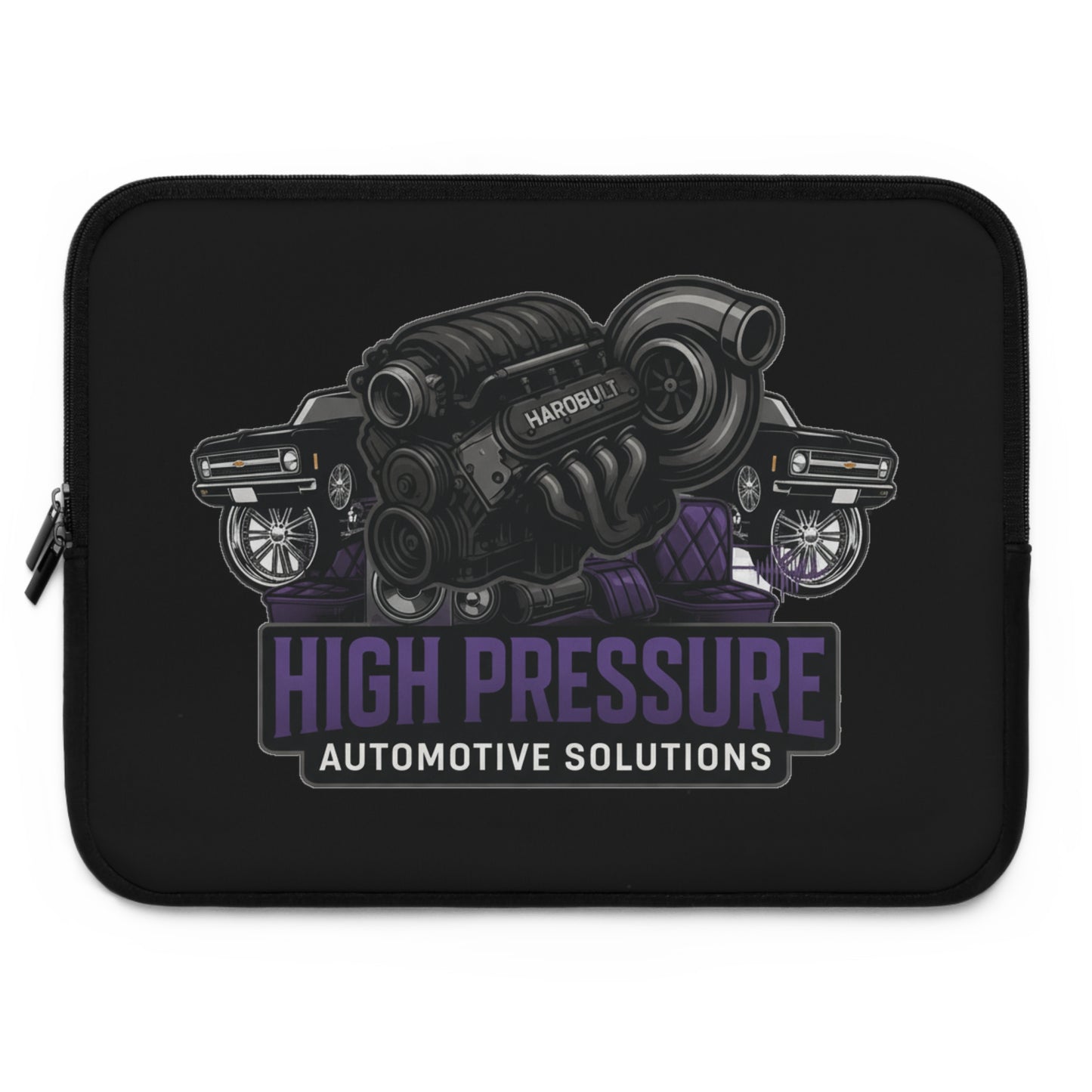 High Pressure Automotive Laptop Sleeve - Perfect for Car Lovers, Gifts for Mechanics, Tech Accessories, Stylish Protection for Devices