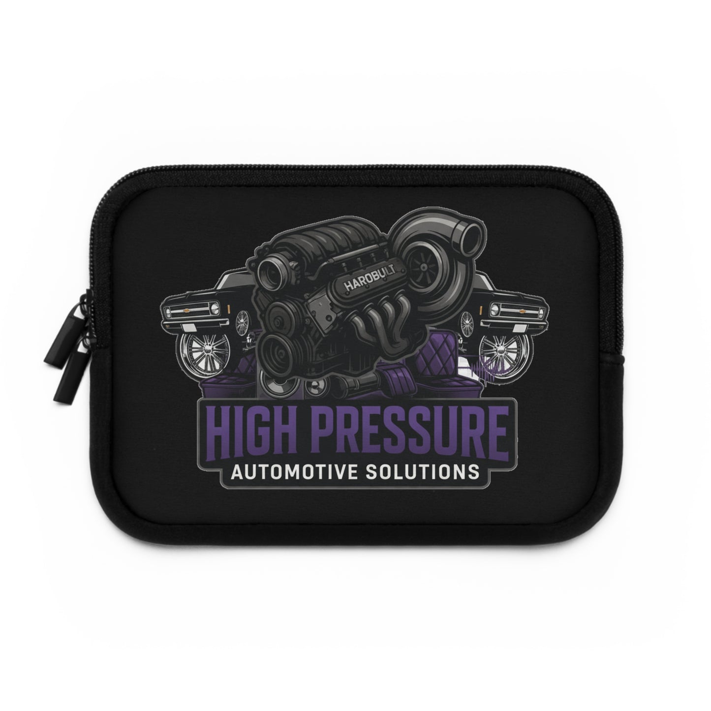 High Pressure Automotive Laptop Sleeve - Perfect for Car Lovers, Gifts for Mechanics, Tech Accessories, Stylish Protection for Devices