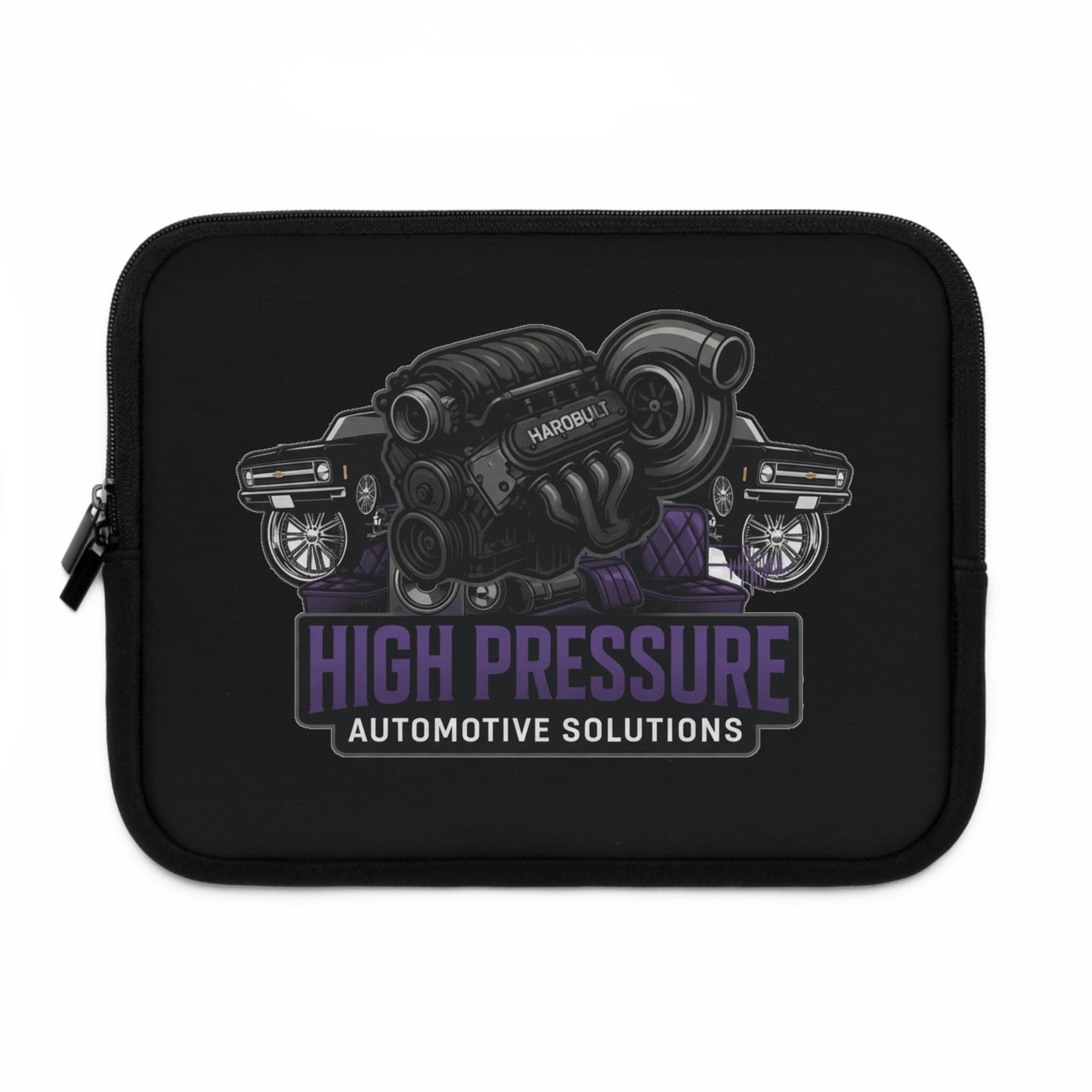 High Pressure Automotive Laptop Sleeve - Perfect for Car Lovers, Gifts for Mechanics, Tech Accessories, Stylish Protection for Devices