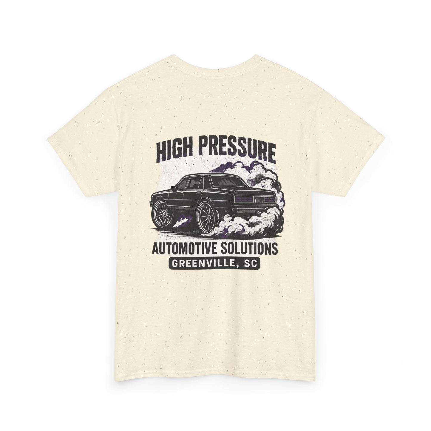 Automotive Graphic Tee - High Pressure Solutions, Car Enthusiast Shirt, Unisex Heavy Cotton Tee, Gift for Mechanics, Vintage Auto Style
