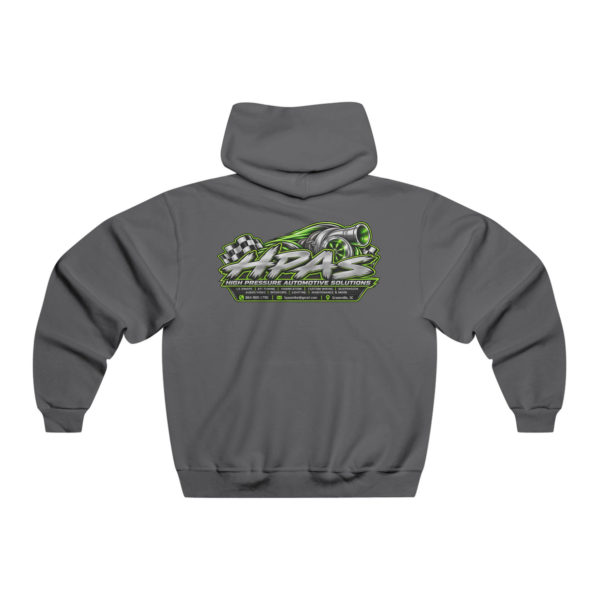 Car Enthusiast Hoodie — “Need Money for Car Parts, Anything Helps” Graphic Hooded Sweatshirt