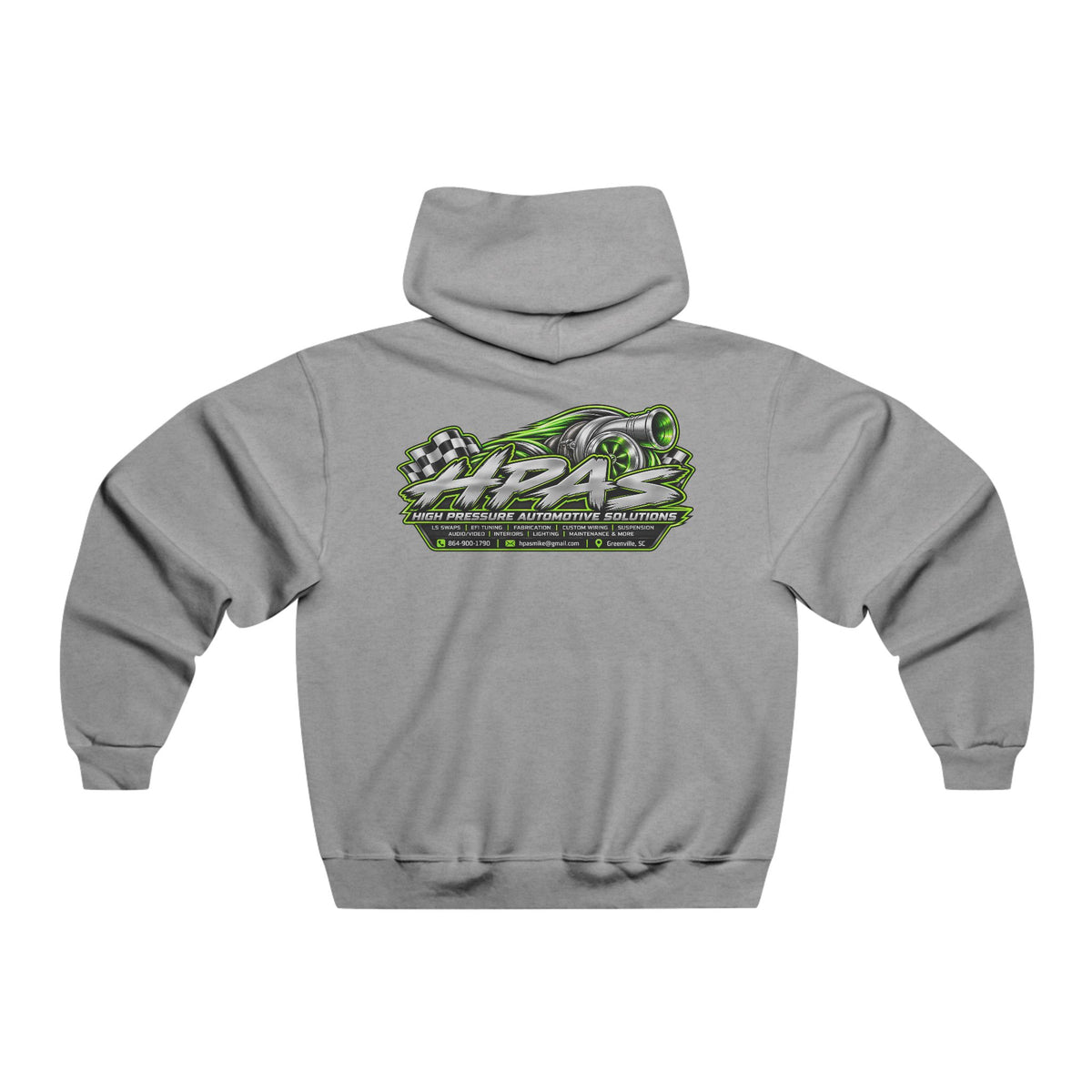 Car Enthusiast Hoodie — “Need Money for Car Parts, Anything Helps” Graphic Hooded Sweatshirt