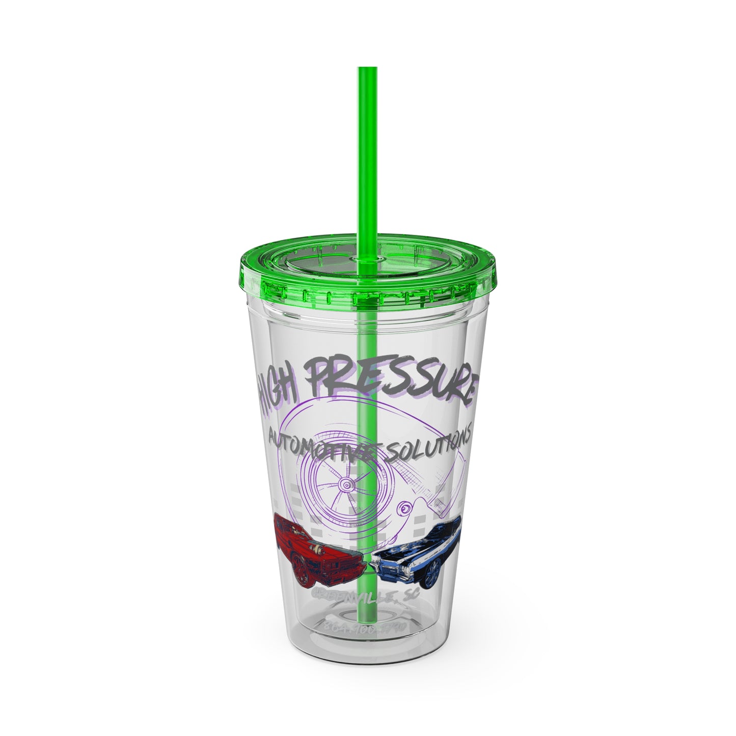 HPAS Straw Tumbler 16oz