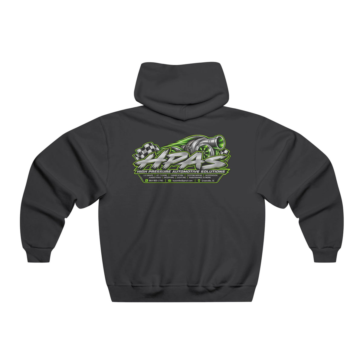 Car Enthusiast Hoodie — “Need Money for Car Parts, Anything Helps” Graphic Hooded Sweatshirt