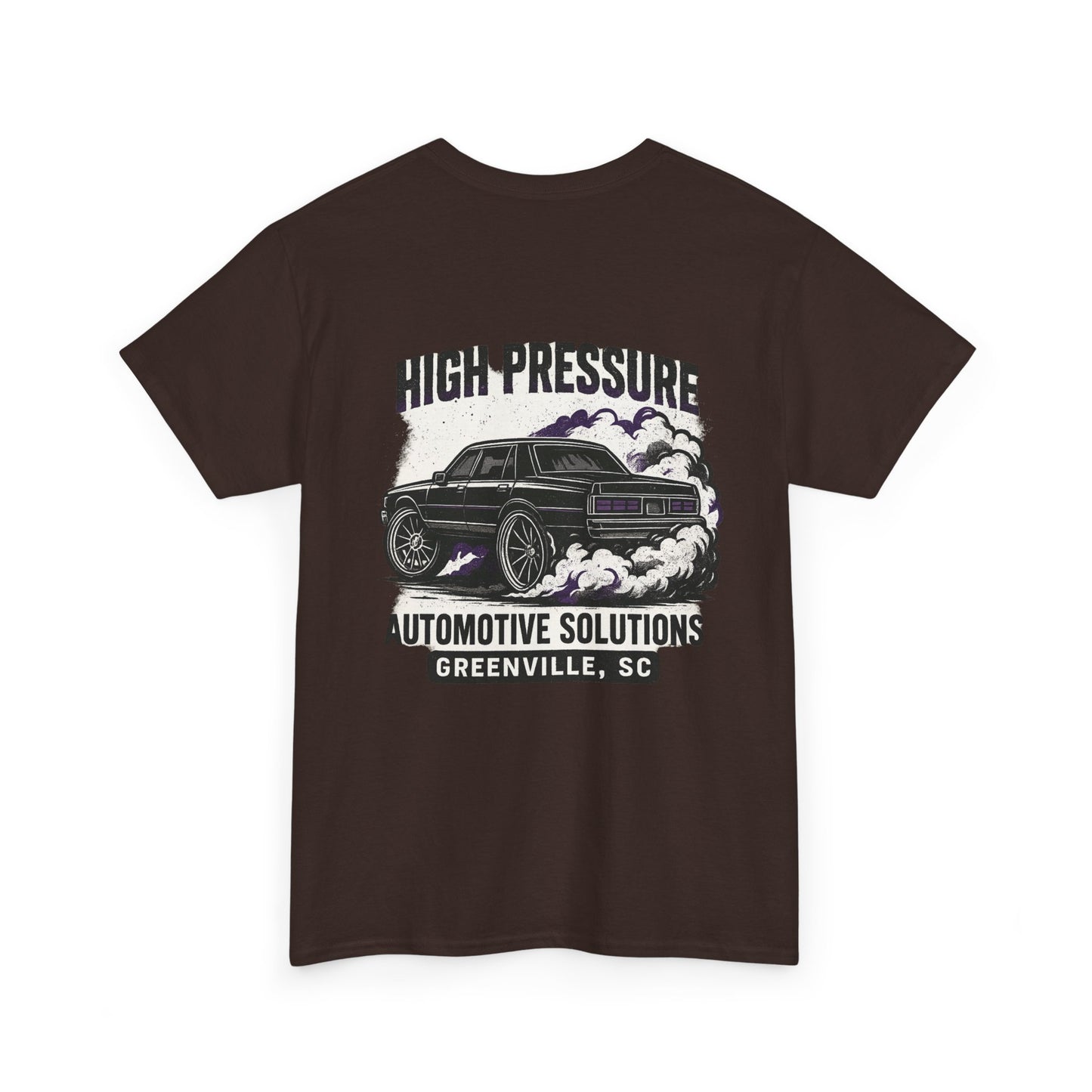 Automotive Graphic Tee - High Pressure Solutions, Car Enthusiast Shirt, Unisex Heavy Cotton Tee, Gift for Mechanics, Vintage Auto Style